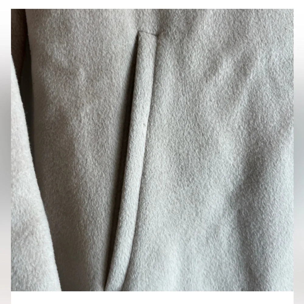 Vintage Talbots Tan Wool Trench Coat - Picture 5 of 8